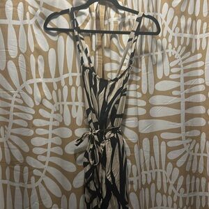 Sanctuary full length romper with adjustable back and waist lie, XS